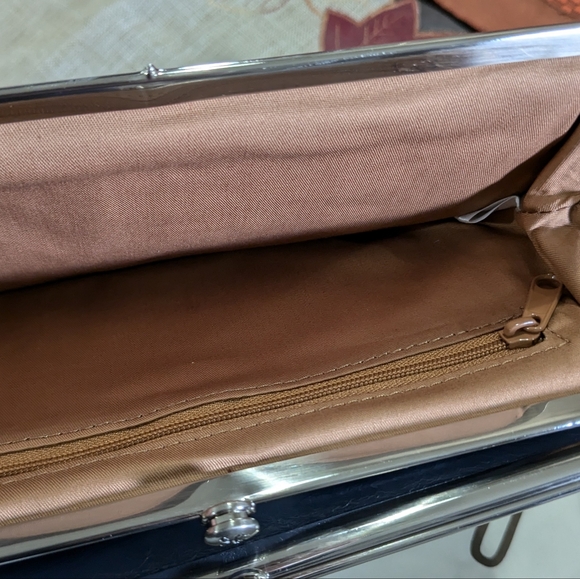 Hobo International Lauren wallet. Stone Blue - Picture 6 of 7